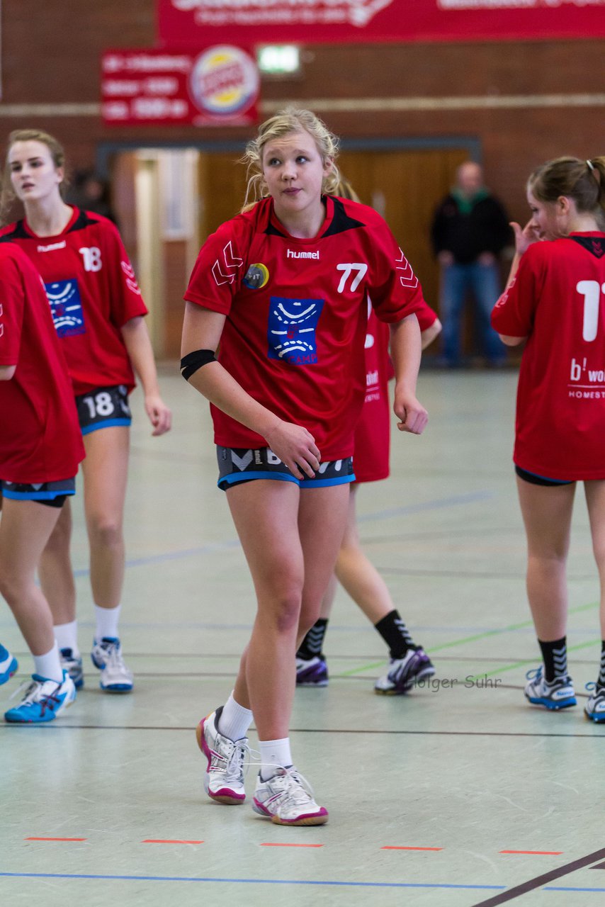 Bild 65 - B-Juniorinnen Bramstedter TS - HSG Handewitt/Nord Harrislee : Ergebnis: 25:20